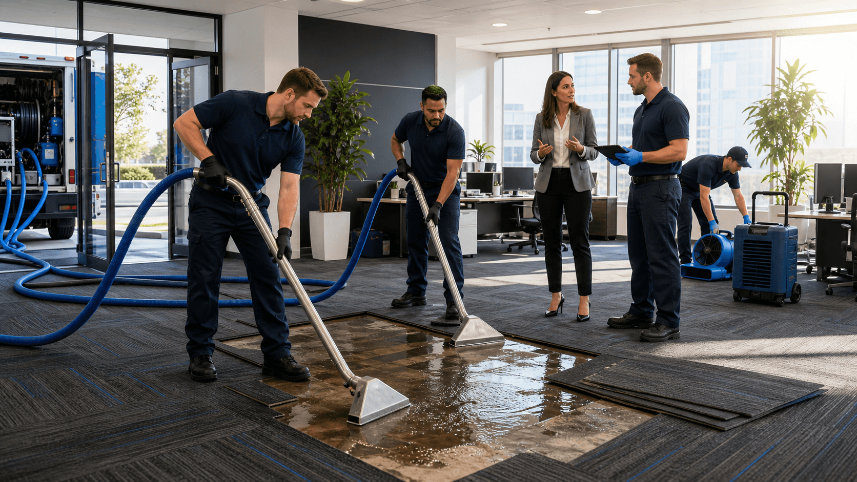 Commercial Water Damage Restoration for Offices and Multifamily