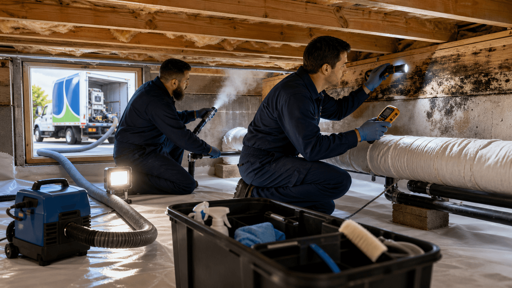 Unexpected Places Mold Hides in Lake Forest Crawl Spaces